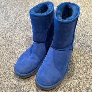 CUSTOM Blue UGGs Size 8